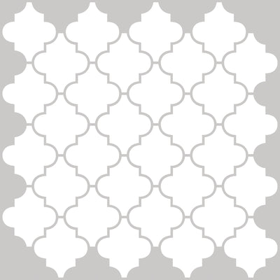 Quatrefoil Farmhouse Peel and Stick Backsplash Tile