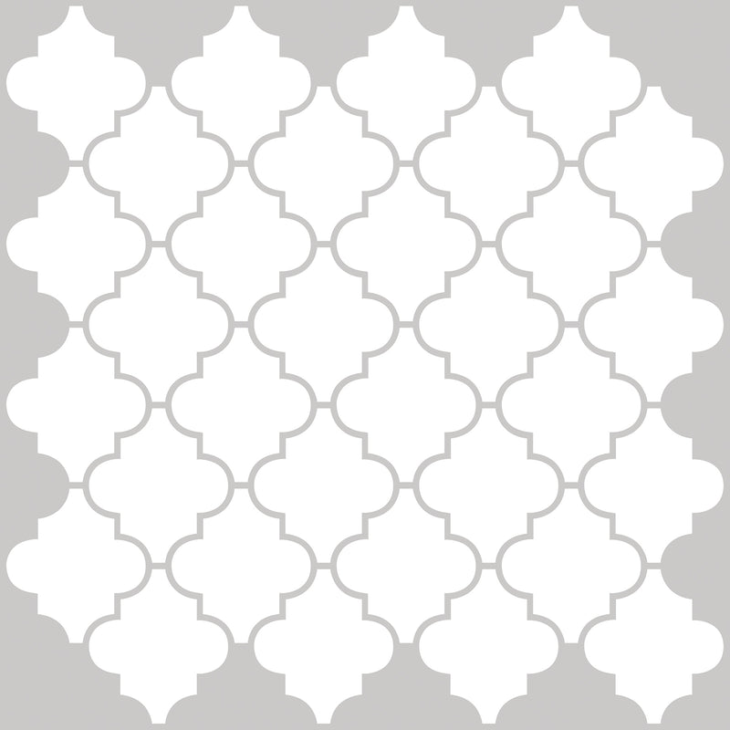 Quatrefoil Farmhouse Peel and Stick Backsplash Tile