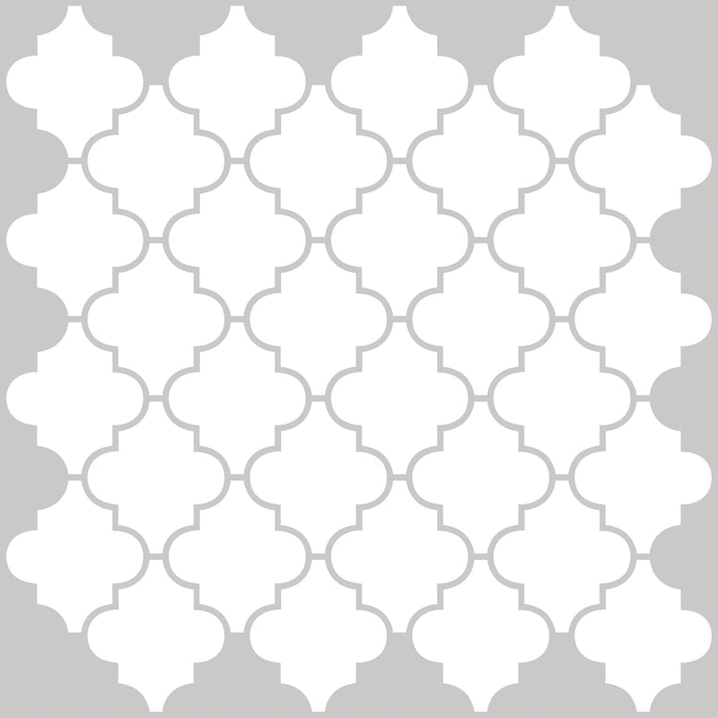 Quatrefoil Farmhouse Peel and Stick Backsplash Tile