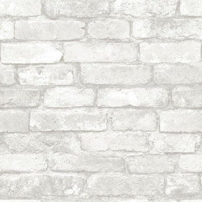 gray brick temporary wallpaper NU1653
