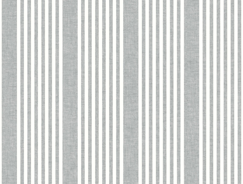 French Linen Stripe Premium Peel and Stick Wallpaper