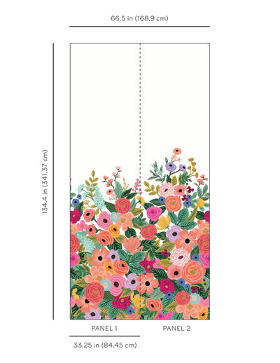 York Rifle Paper Co Garden Party Wallpaper Mural