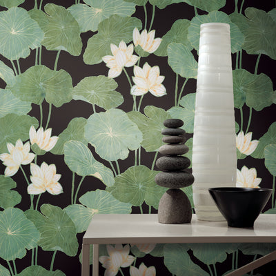 Lily Pads Peel and Stick Wallpaper