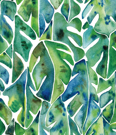 Cat Coquillette Philodendron Peel and Stick Wallpaper