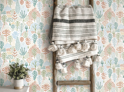 Folklore Trees Roommates Peel and Stick Wallpaper