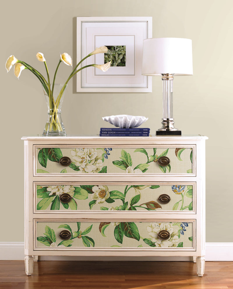 Waverly Live Artfully Floral Peel and Stick Wallpaper