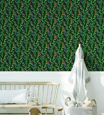 Budding Branches Peel & Stick Wallpaper RMK12167PL