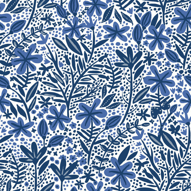 Cat Coquillette Porcelain Garden Peel and Stick Wallpaper