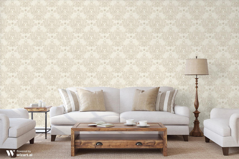 Cottontail Toile Premium Peel and Stick Wallpaper