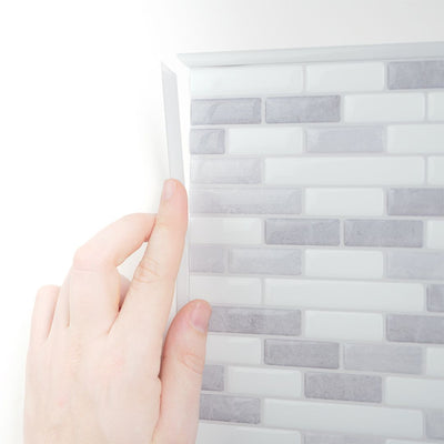 Smart Tiles Smart Edge Adria Peel and Stick Finishing Edge Backsplash