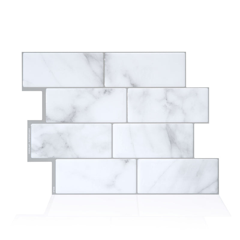 Smart Tiles Metro Carrera Subway Peel and Stick Tile